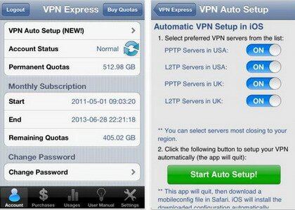VPN Express - Anonymous & secure web browsing