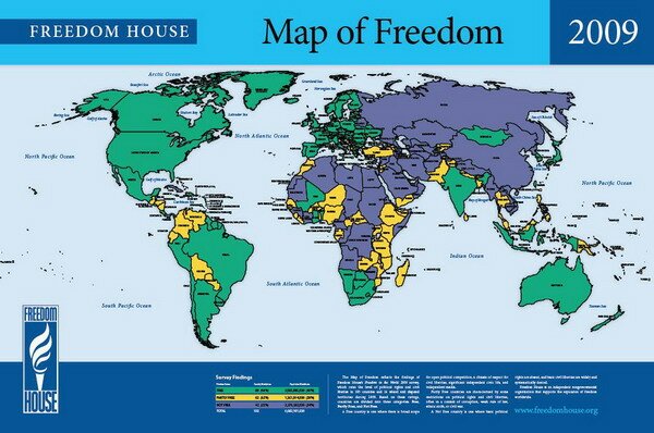 Map of Freedom