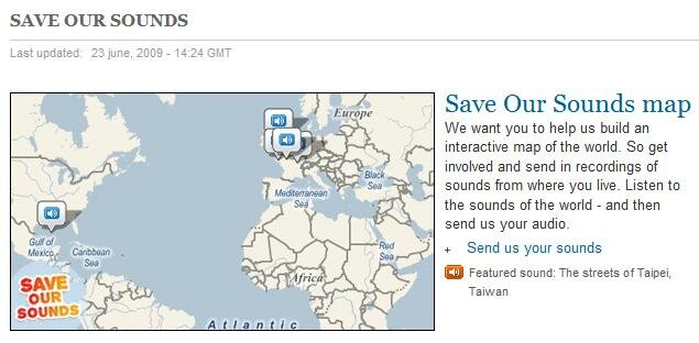 Save Our Sounds: как звучит тишина, или Спасите наши… звуки!..