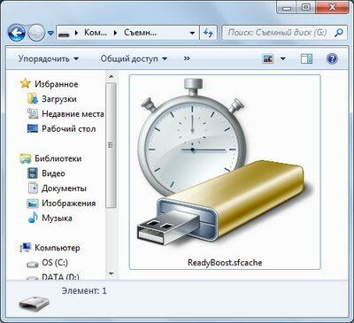 Windows 7: как использовать ReadyBoost?