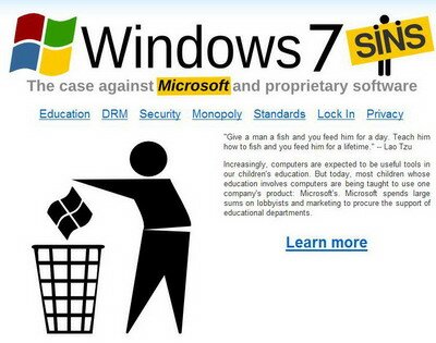 Windows 7 Sins – «Семь смертных грехов Windows 7»
