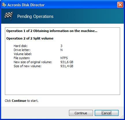 Как разбить винчестер с помощью Acronis Disk Director Home?