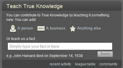 Знакомьтесь: True Knowledge