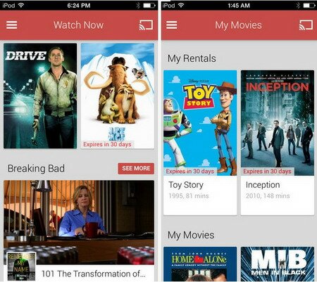 Google Play Фильмы и ТВ