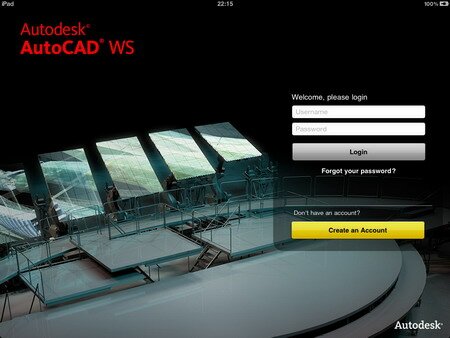 Apps for iPad: AutoCAD WS