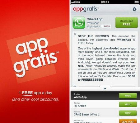 AppGratis - 1 free app a day