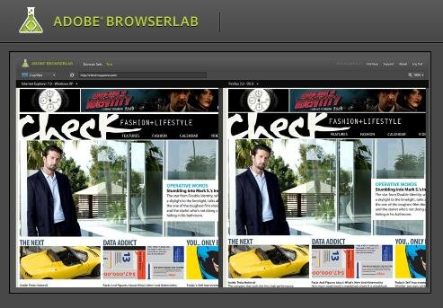 BrowserLab: кросс-браузерное тестирование сайтов