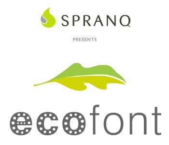 Шрифт Ecofont – экологический или экономичный?