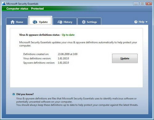 Microsoft Security Essentials – антивирус или очередной «дефендер»?