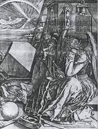А. Дюрер. Меланхолия. Гравюра на меди. 1514 г.